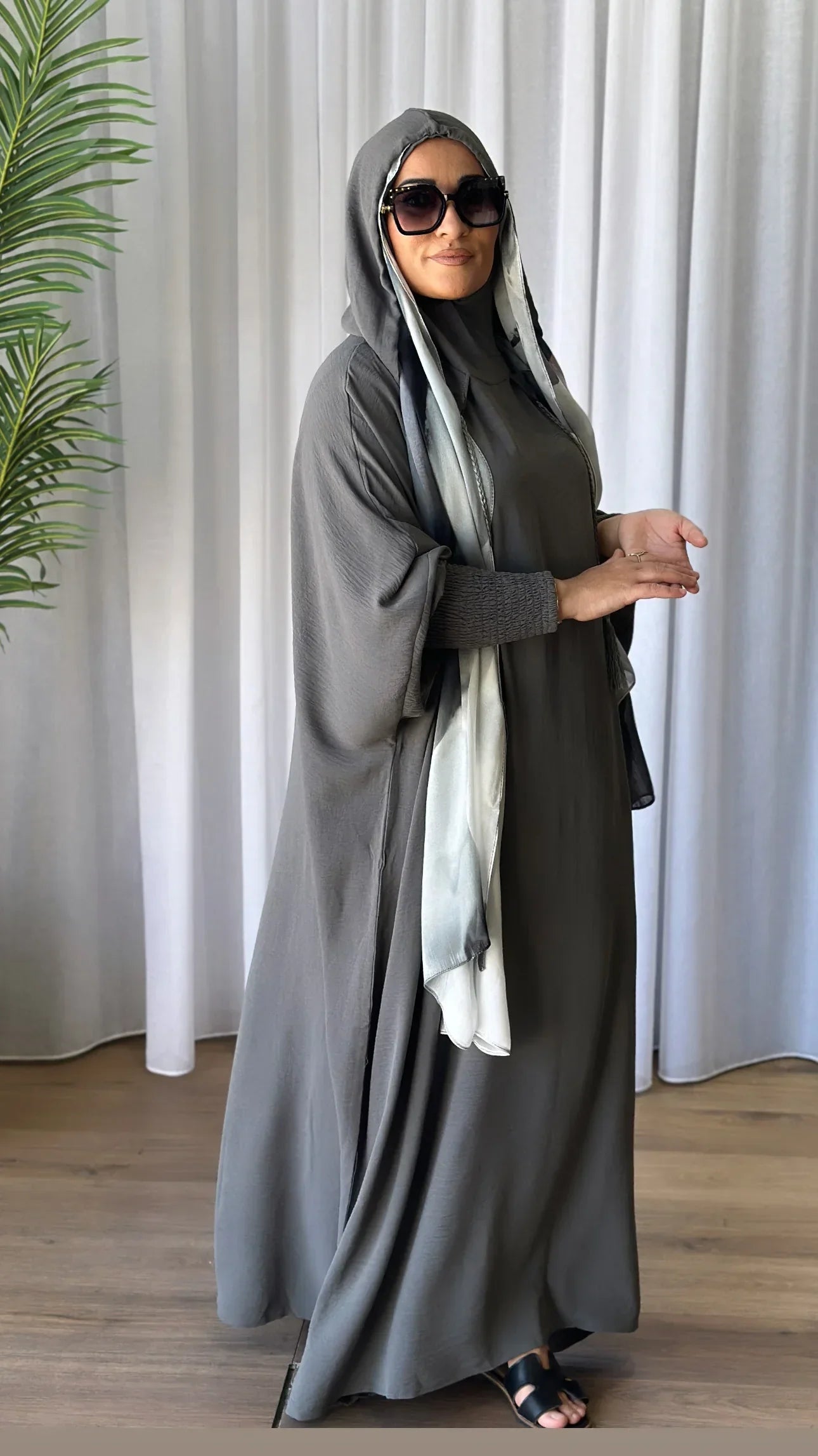 Melissa - Djellaba en Crepe de lin