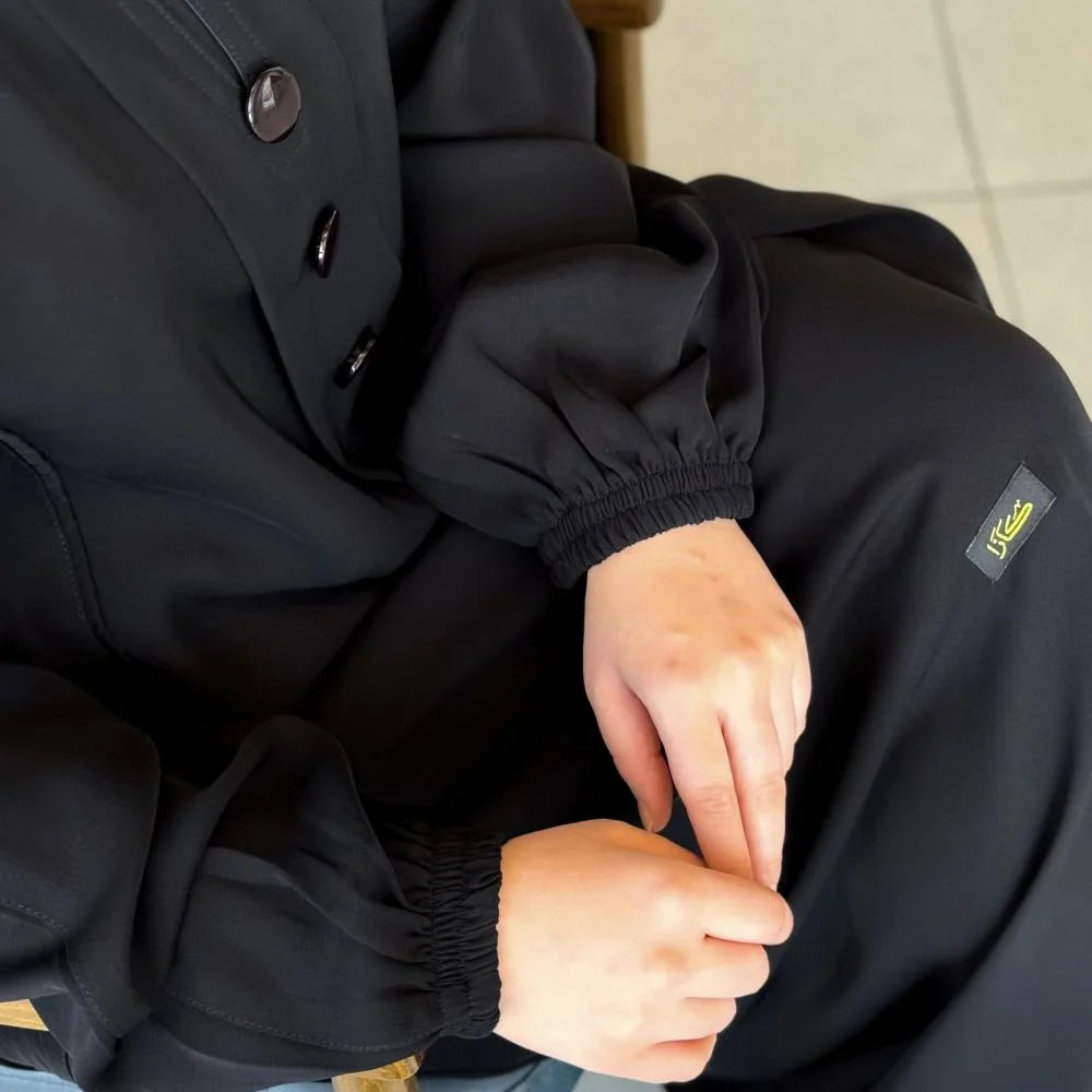 Abaya Jouhara N23 avec Poches – Élégance et légèreté au quotidien