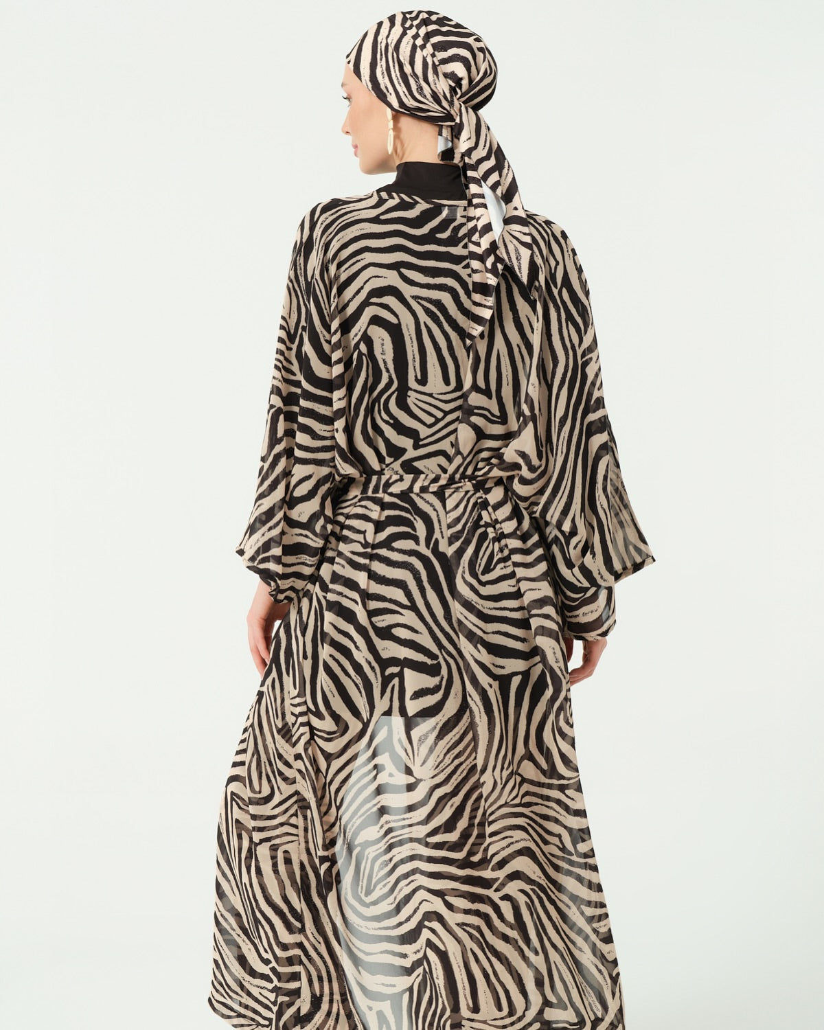 Zebra - Burkini 5 piéces avec Cache