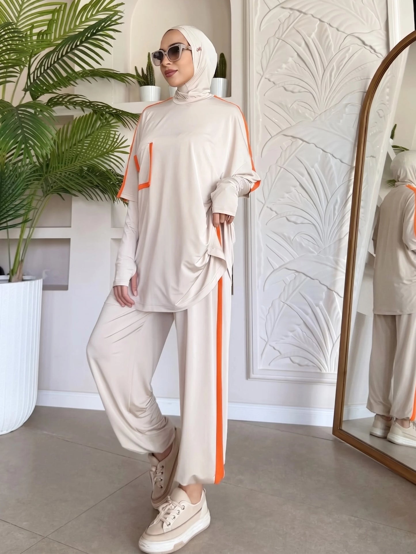 Diana - Ensemble Sport Modeste 4 Pièces – Confort & Performance