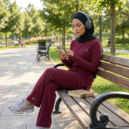 Ensemble Activewear Modest - 3 pièces
