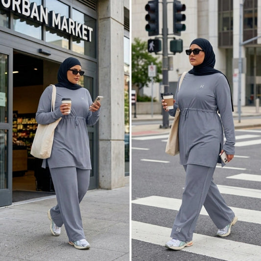 Ensemble Activewear Modest - 3 pièces