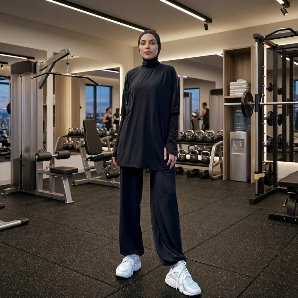 Diana - Ensemble Sport Modeste 4 Pièces – Confort & Performance