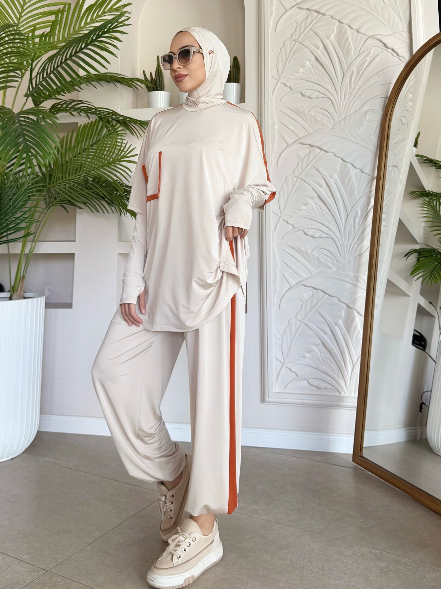 Diana - Ensemble Sport Modeste 4 Pièces – Confort & Performance