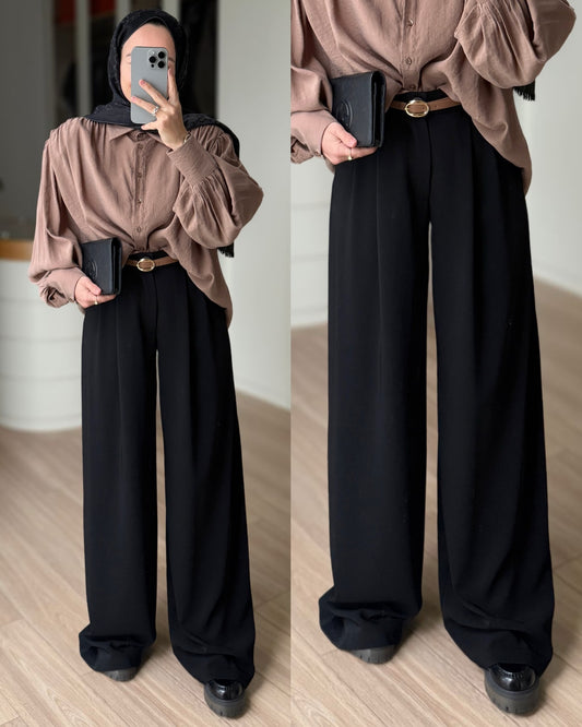 Sienna – Pantalon Palazzo Fluide