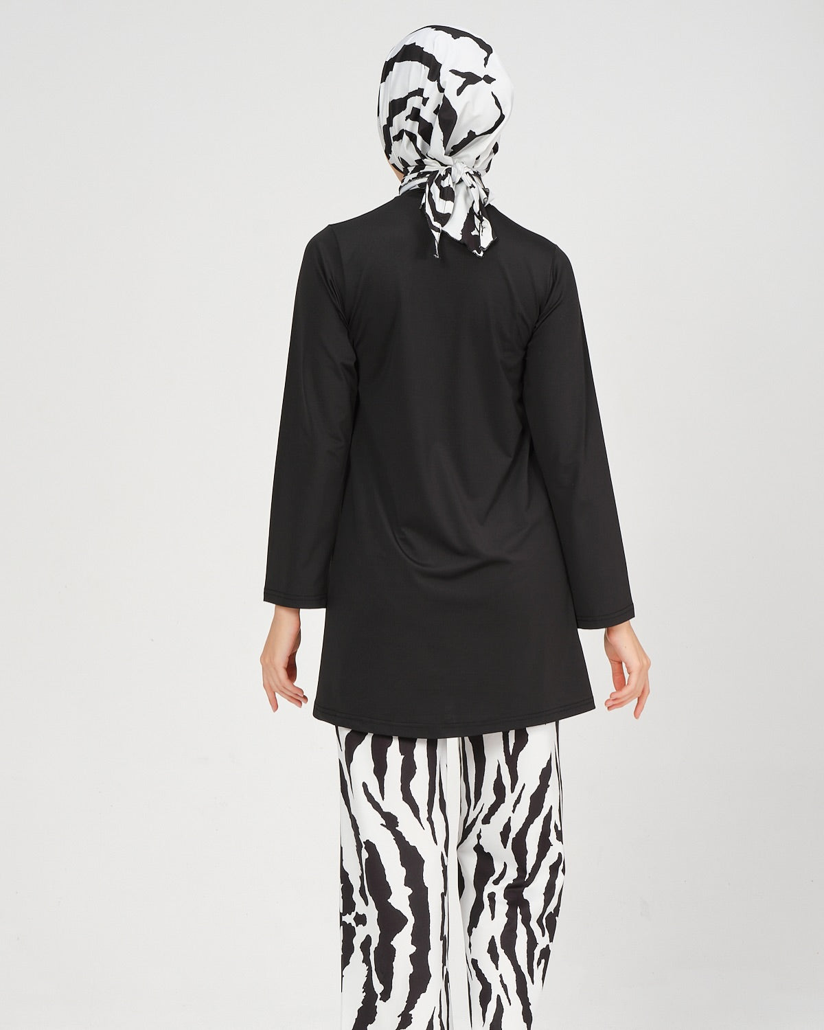 Zebra - Burkini 5 piéces avec Cache